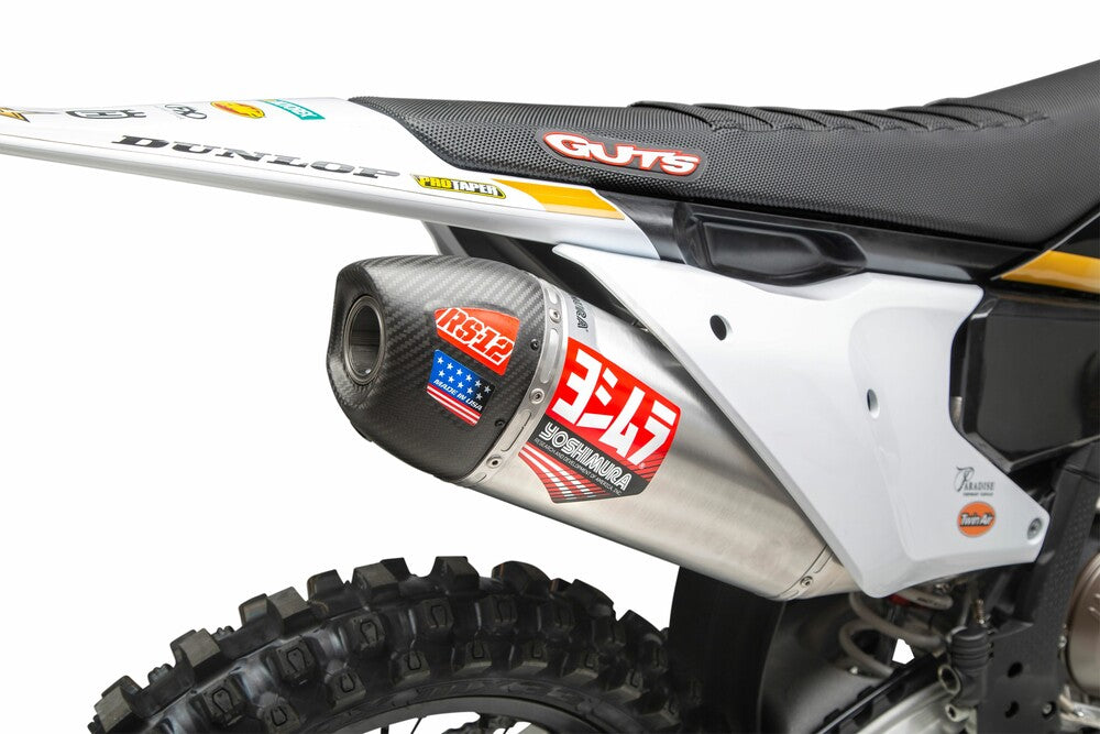 RS12 SERIES EXHAUST SYSTEM FS SS-AL-CF HUS/KTM