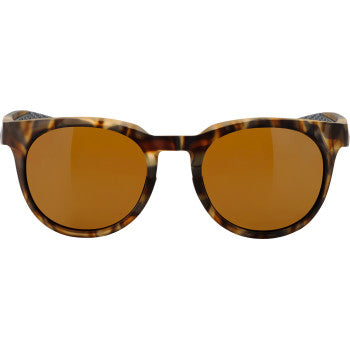 100 Percent Campo Sunglasses - Soft Tact Havana - Bronze PeakPolar Lens