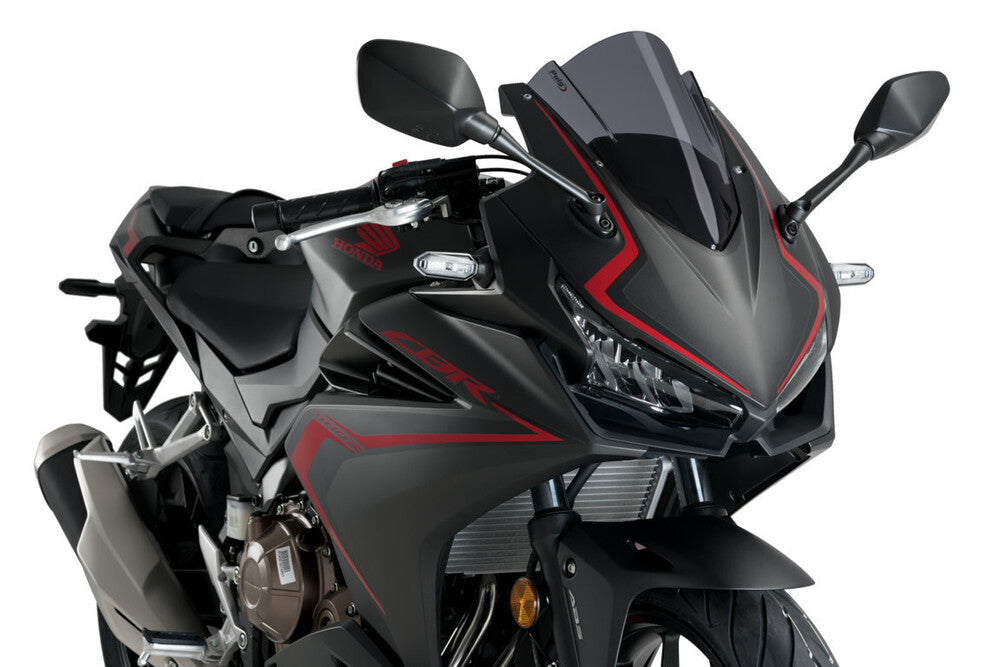 PUIG WINDSCREEN RACING DARK SMOKE HON