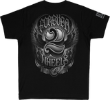 DBK Two Wheels Youth Black T-Shirt