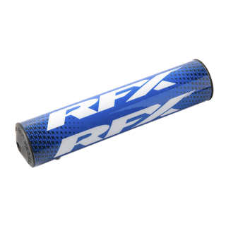 RFX F8 BAR PAD 1 1/8" BLUE / WHITE