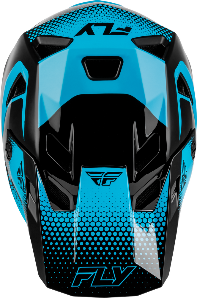 FLY RACING RAYCE SONAR BICYCLE BLUE HELMET