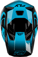 FLY RACING RAYCE SONAR BICYCLE BLUE HELMET