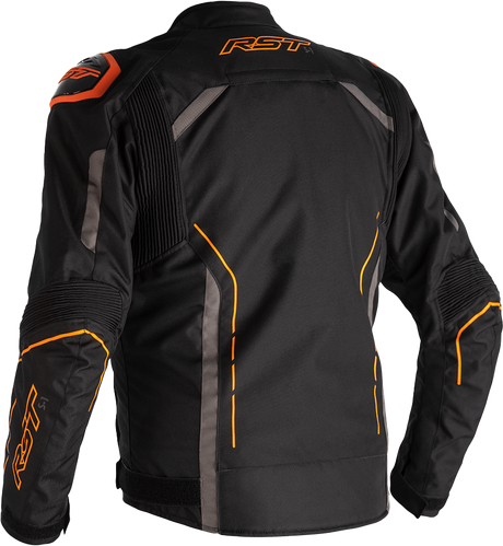 S1 CE JACKET BLK/GRY/NEON ORG TEXTILE