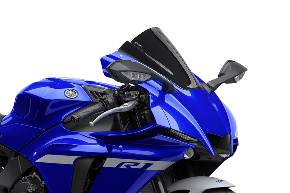 PUIG WINDSCREEN Z-RACING BLACK YAM