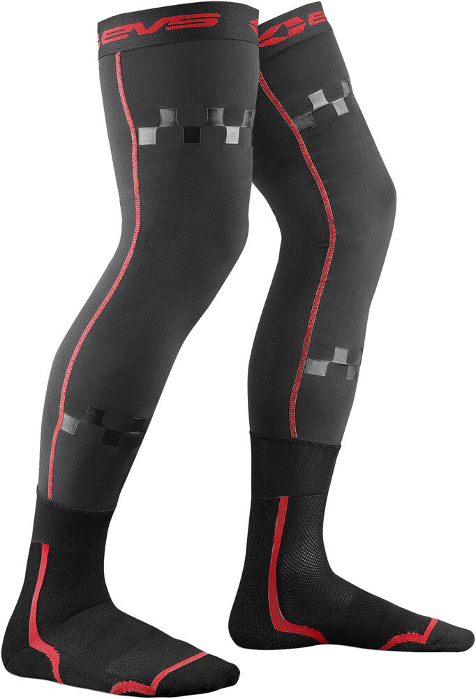 FUSION SOCKS BLACK/RED YOUTH