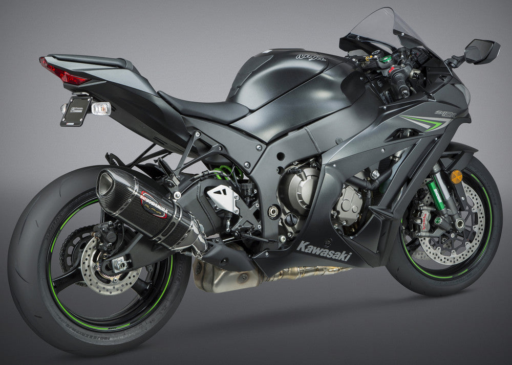 STREET ALPHA SLIP-ON EXHAUST SS-CF-CF