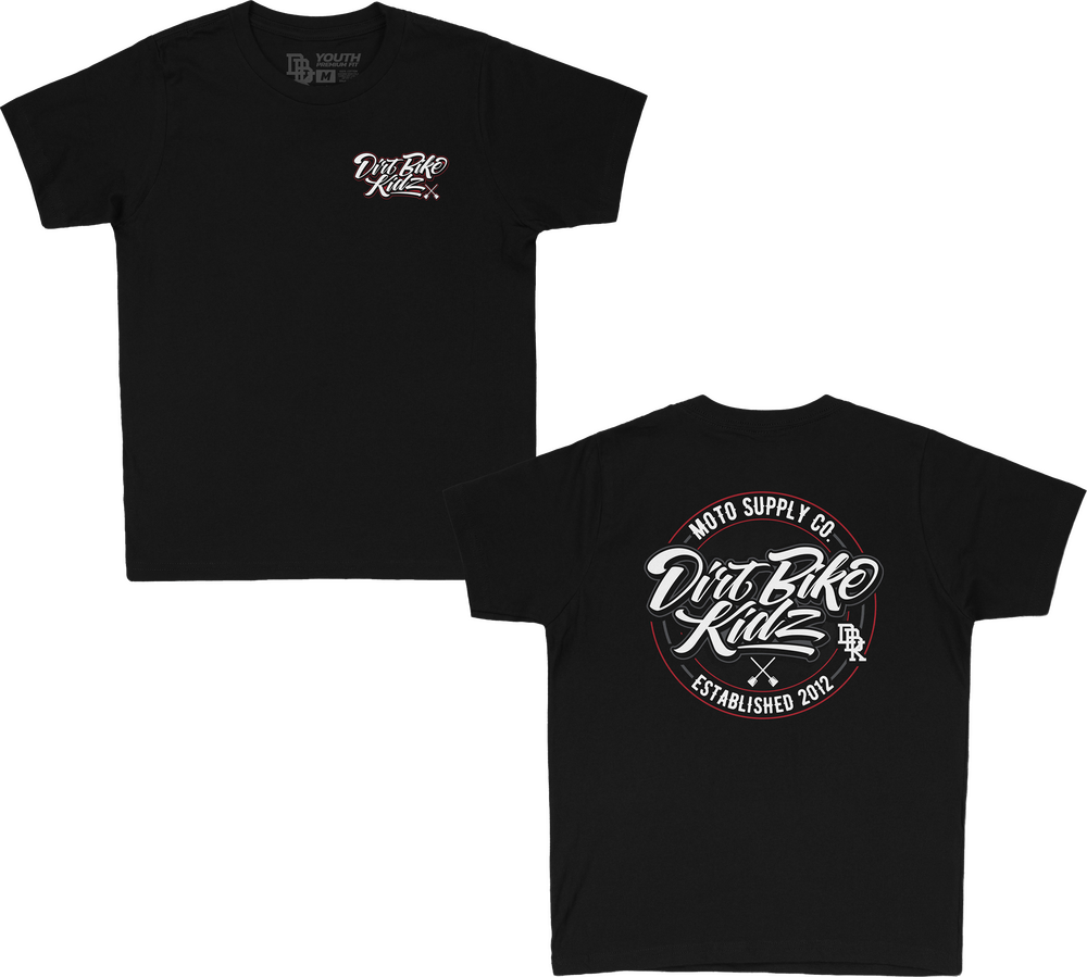DBK Supply CO. Youth Black T-Shirt