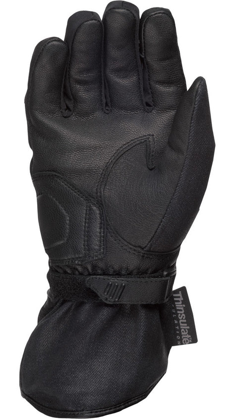Highway 21 Women's Black Rose Gloves