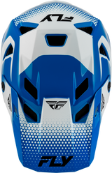 FLY RACING YOUTH RAYCE SONAR BICYCLE HELMET BLUE/WHITE