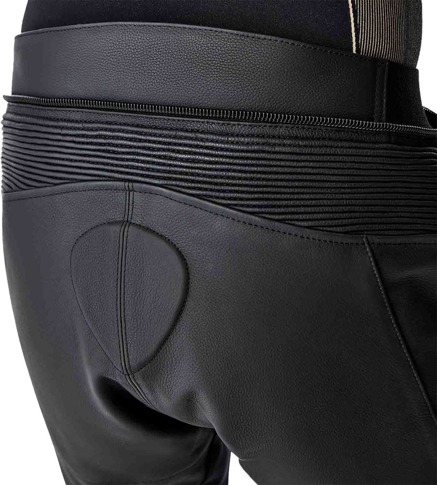 RST T2 D3O Black Leather Pants