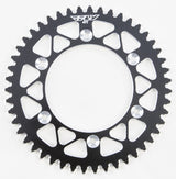 REAR SPROCKET ALUMINUM 47T-520 RED HON