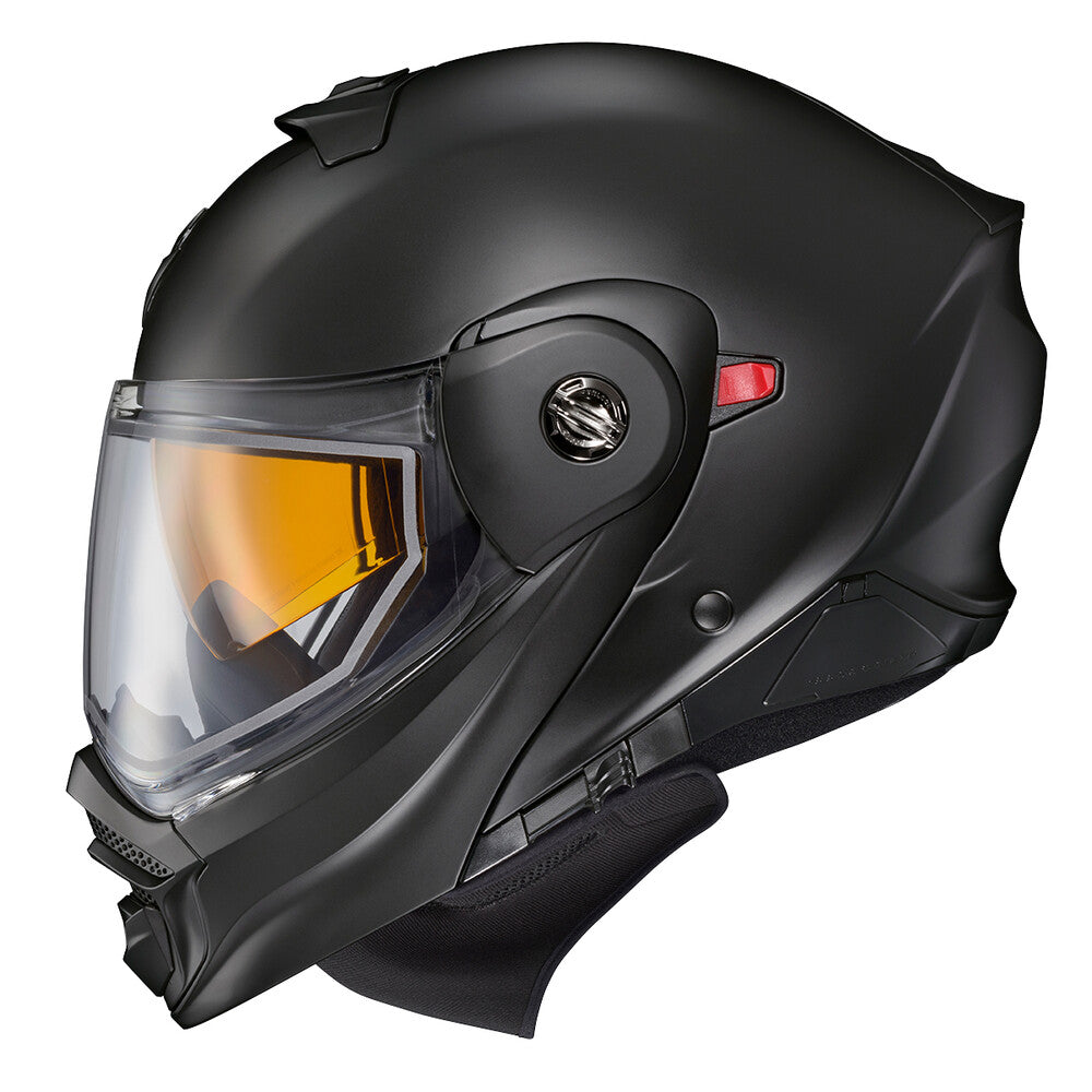 EXO-AT960 COLD WEATHER HELMET MATTE BLACK (DUAL PANE)