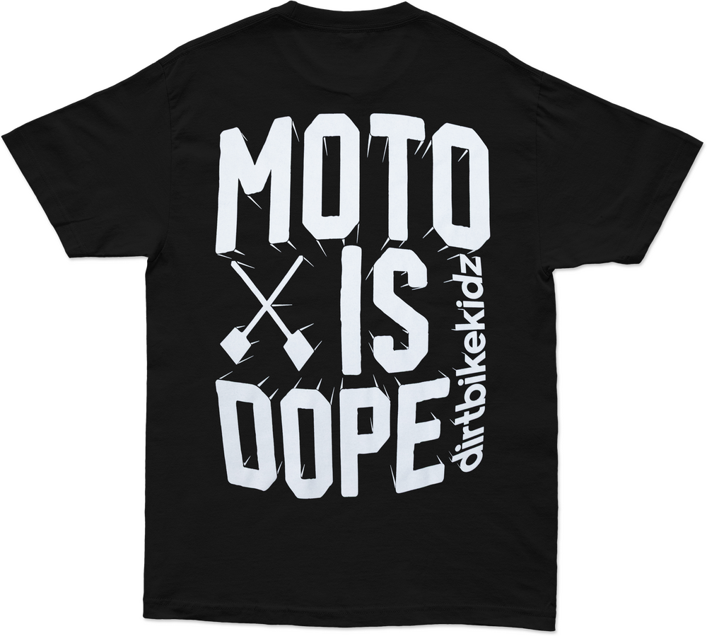 DBK MOTO IS DOPE TEE BLACK LG