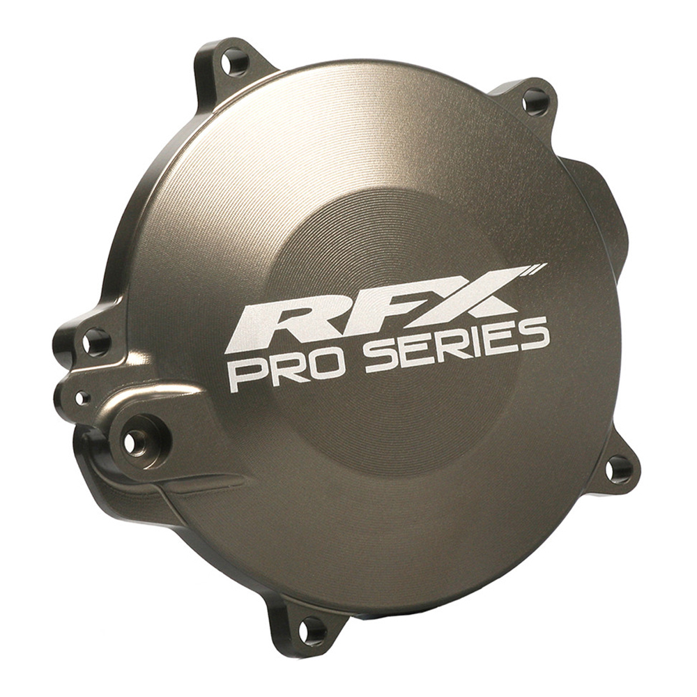 RFX CLUTCH COVER HARD ANO BLACK KTM/HUS