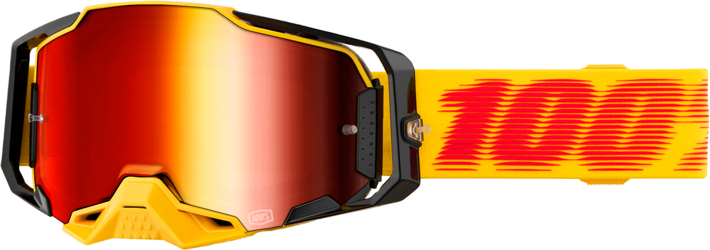 100% Armega Colored Mirror Lens Goggles