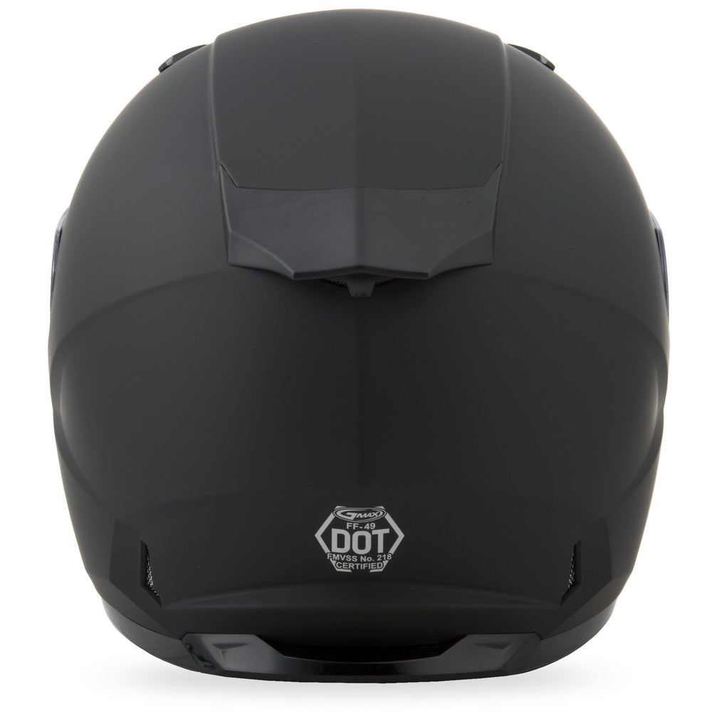 GMAX FF-49S Full Face Snow Matte Black Helmet