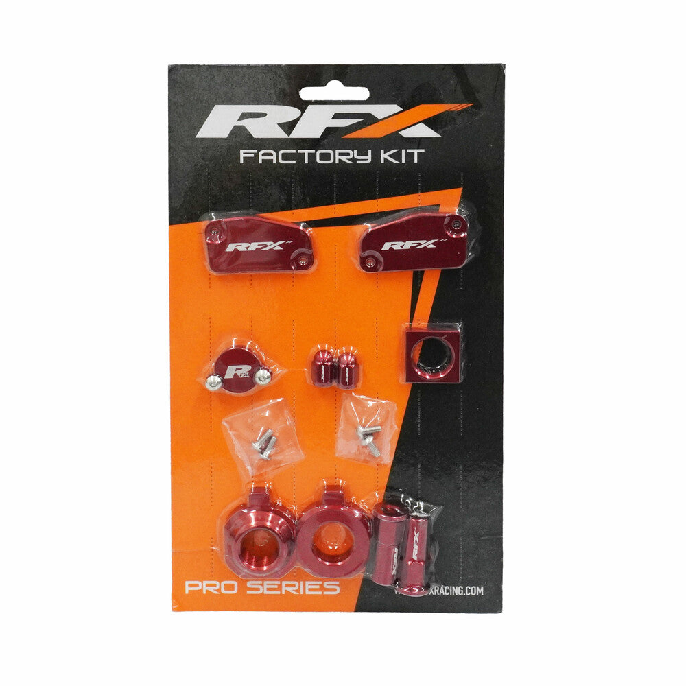 RFX FACTORY KIT RED KTM/HUSQ/GAS