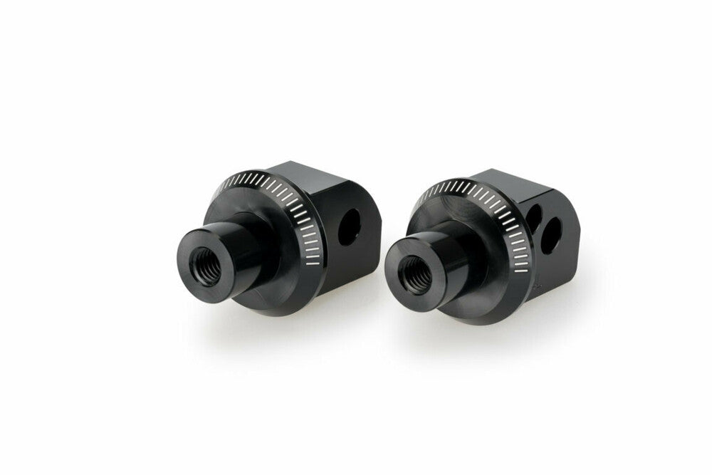 PUIG FOOTPEG ADAPTER PASSENGER BLACK YAM
