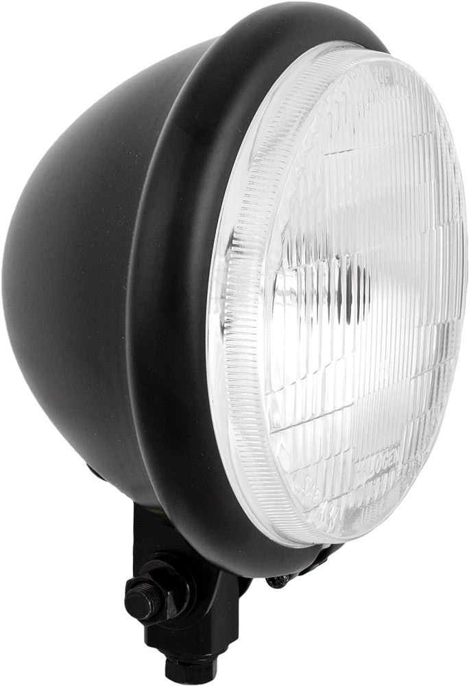 HARDDRIVE 5.75" HEADLIGHT BOTTOM MOUNT SATIN BLACK