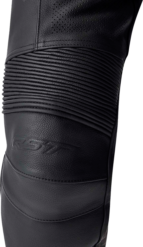 RST T2 D3O Black Leather Pants