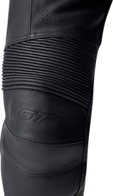 RST T2 D3O Black Leather Pants