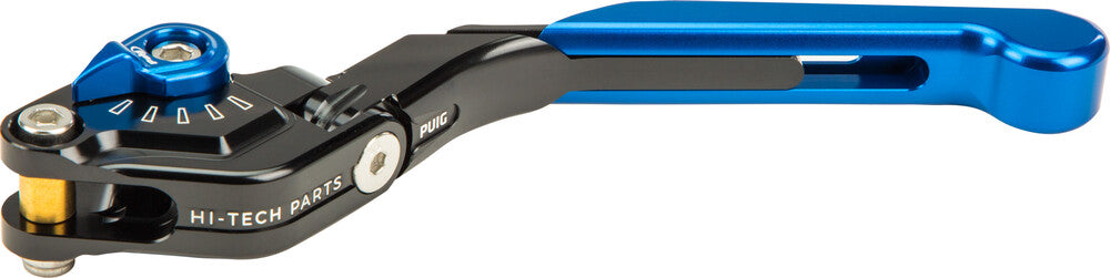 PUIG LEVER CLUTCH EXTENDABLE/FOLDABLE BLUE