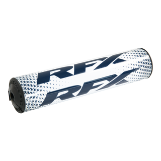RFX F8 BAR PAD 1 1/8" WHITE / BLUE