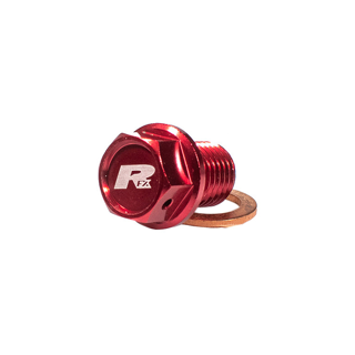 RFX MAGNETIC DRAIN BOLT RED HON
