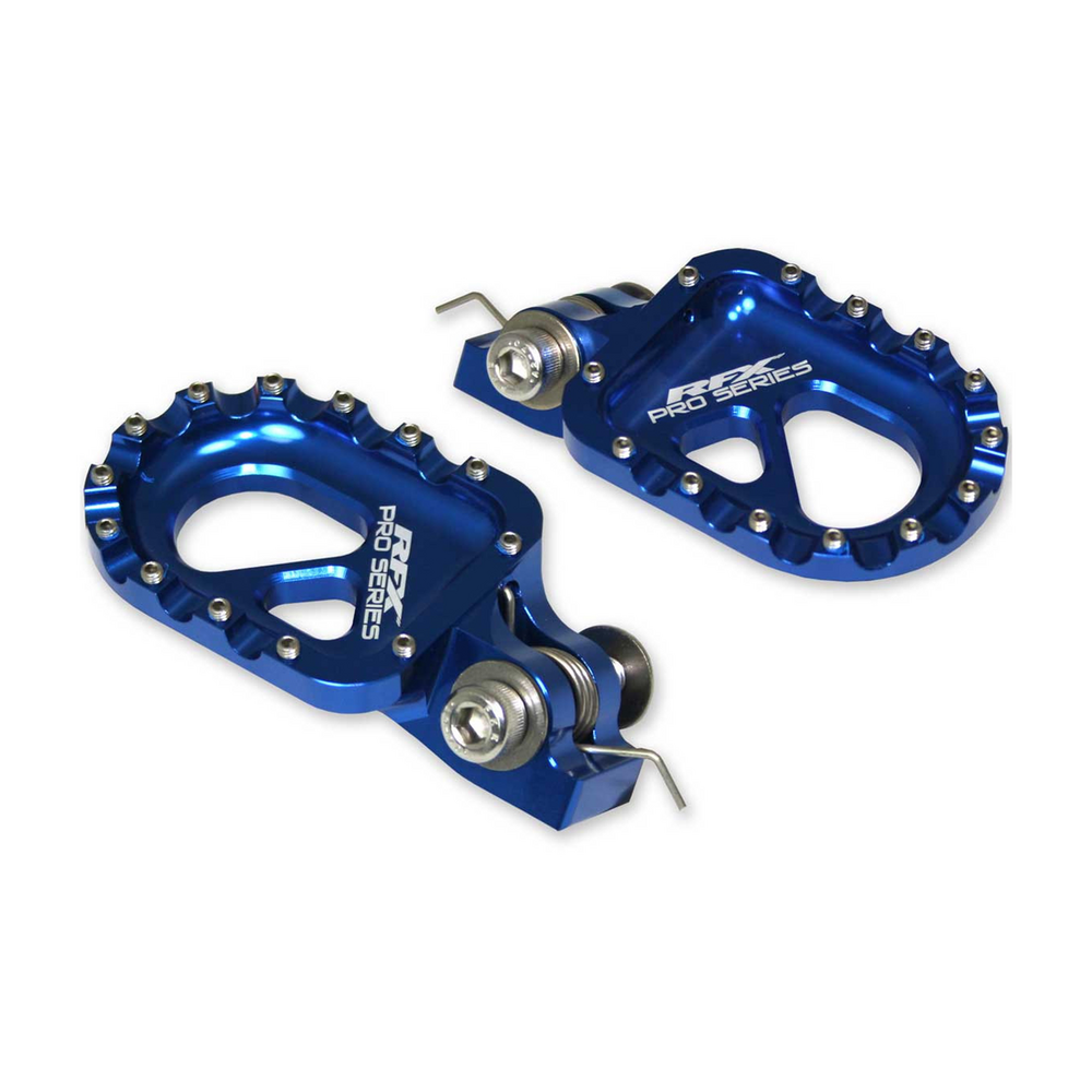 RFX TRIALS FOOTPEGS BLUE GAS/BETA/SHERCO