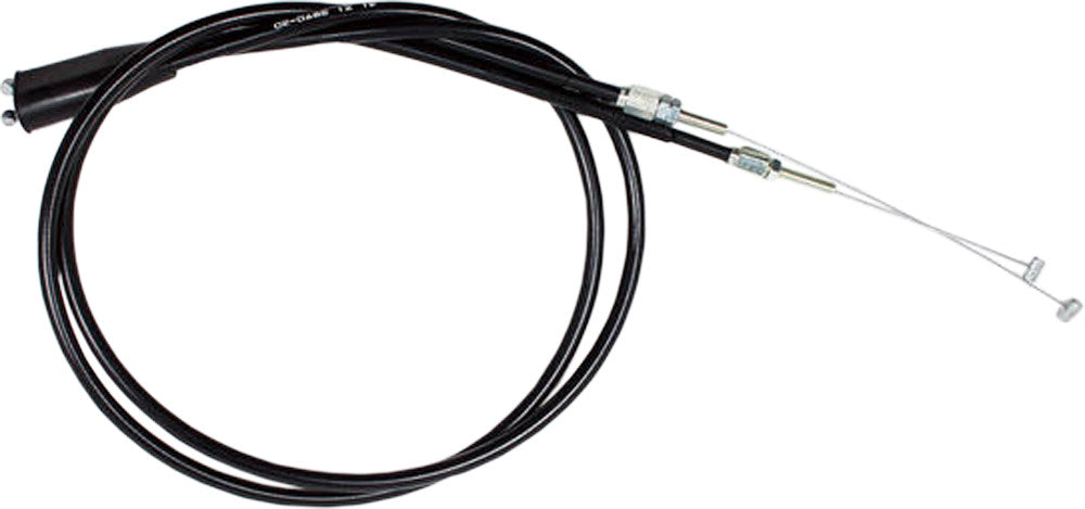 MOTION PRO BLACK VINYL THROTTLE PUSH-PULL CABLE SET