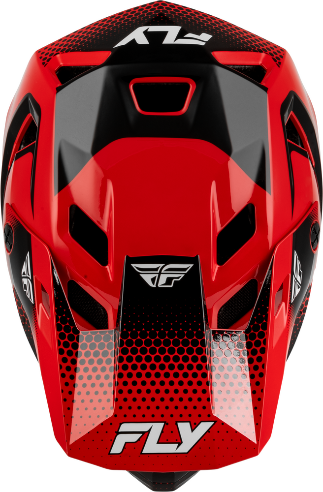 FLY RACING RAYCE SONAR BICYCLE HELMET RED/BLACK/WHITE