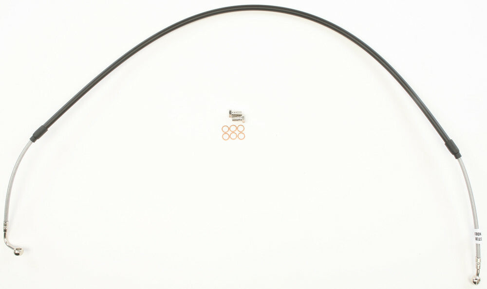 GBRAKES STEEL BRAKE LINE FRONT YAM