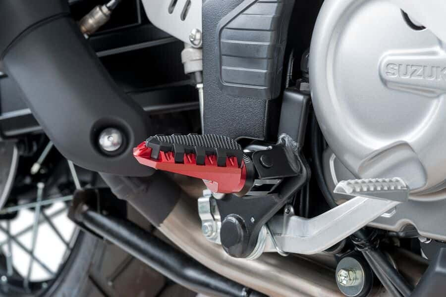 PUIG FOOTPEGS TRAIL RED