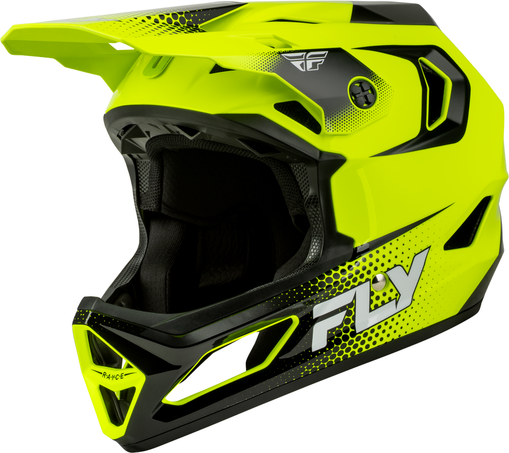 FLY RACING YOUTH RAYCE SONAR BICYCLE HI-VIS HELMET