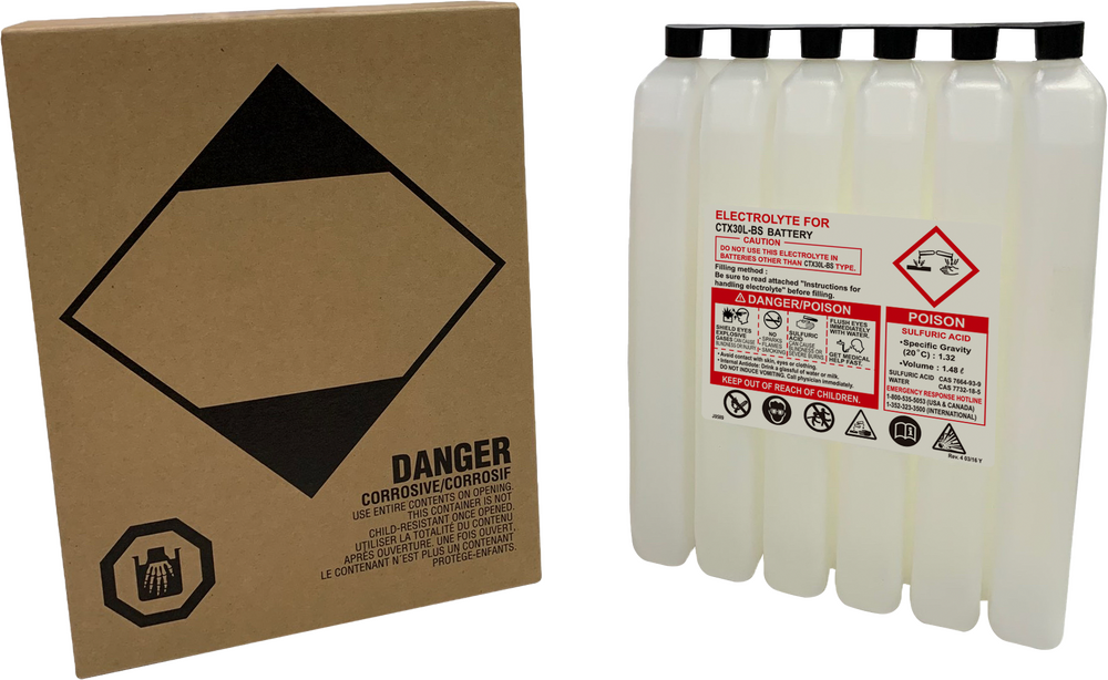 FIRE POWER SEALED BATTERY ELECTROLYTE PACK 1482CC