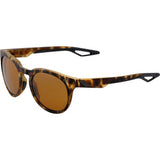 100 Percent Campo Sunglasses - Soft Tact Havana - Bronze PeakPolar Lens