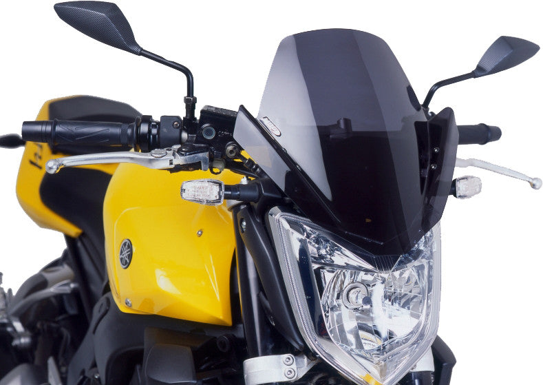PUIG WINDSCREEN NAKED NEW GEN SPORT DARK SMOKE