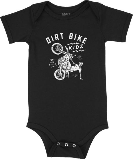 DBK 12 O'Clock Black Onesie