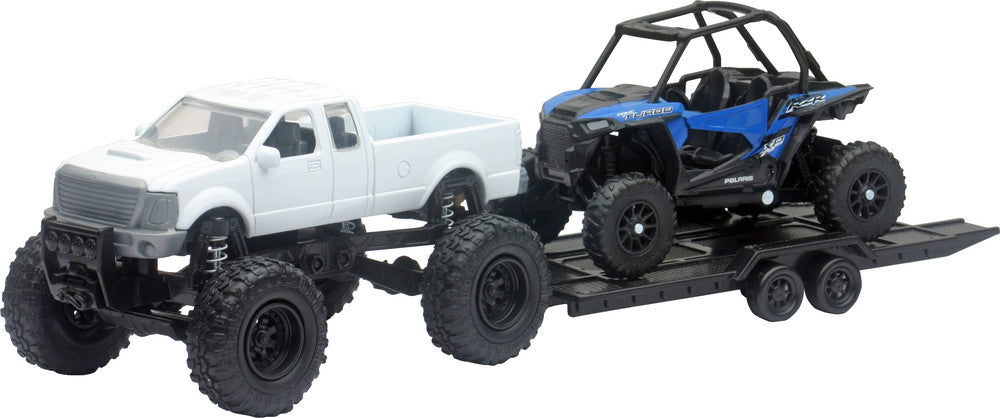 NEW-RAY REPLICA 4X4 TRUCK/ATV PICK-UP TRUCK/POL SPORTSMAN