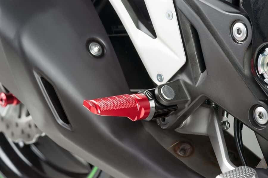PUIG FOOTPEGS RACING RED