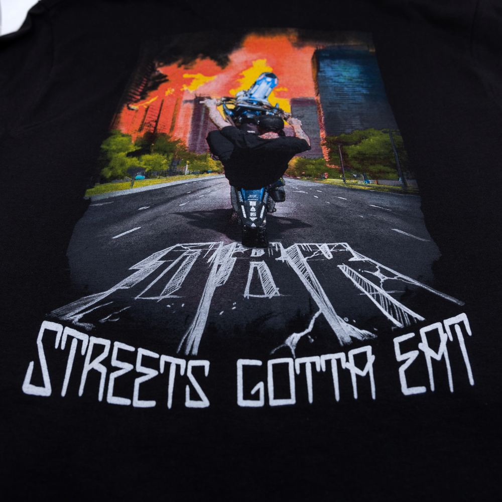 DBK Streets Gotta Eat Black T-Shirt