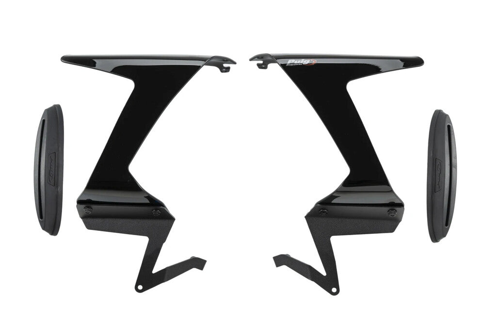 PUIG RACE SIDE SPOILERS BLACK KAW