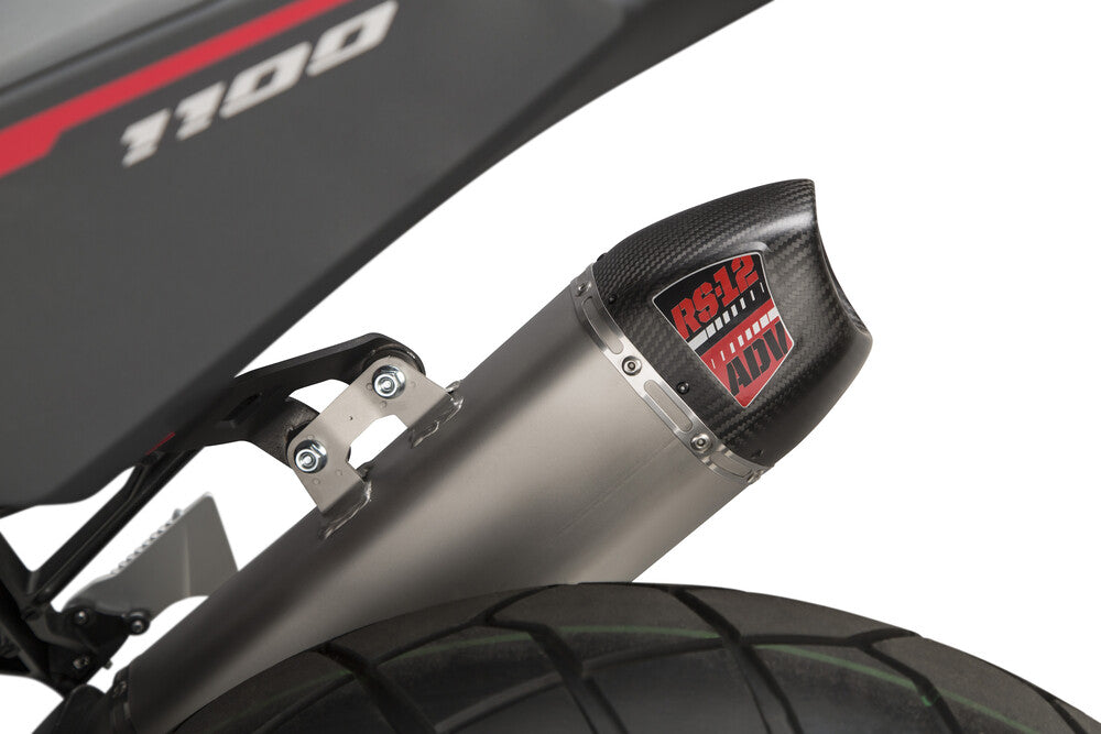 EXHAUST STREET RS-12 SLIP-ON SS-SS-CF WORKS