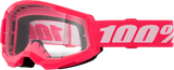 100-PERCENT Strata 2 Clear Lens Goggles