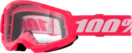 100-PERCENT Strata 2 Clear Lens Goggles