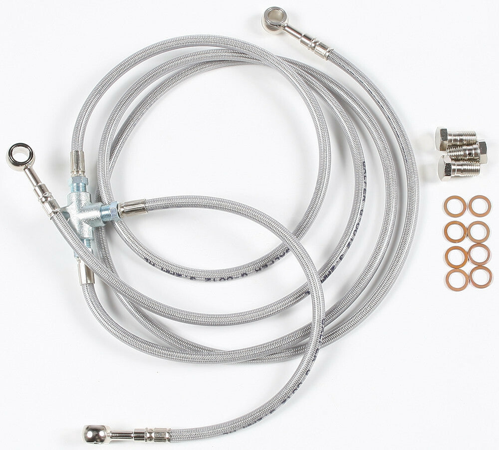 GBRAKES 3 LINE FRONT BRAKE LINE KIT