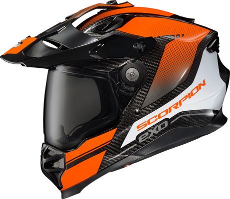 XT9000 CARBON FULL-FACE HELMET TRAILHEAD ORANGE SM