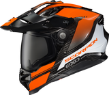 XT9000 CARBON FULL-FACE HELMET TRAILHEAD ORANGE MD
