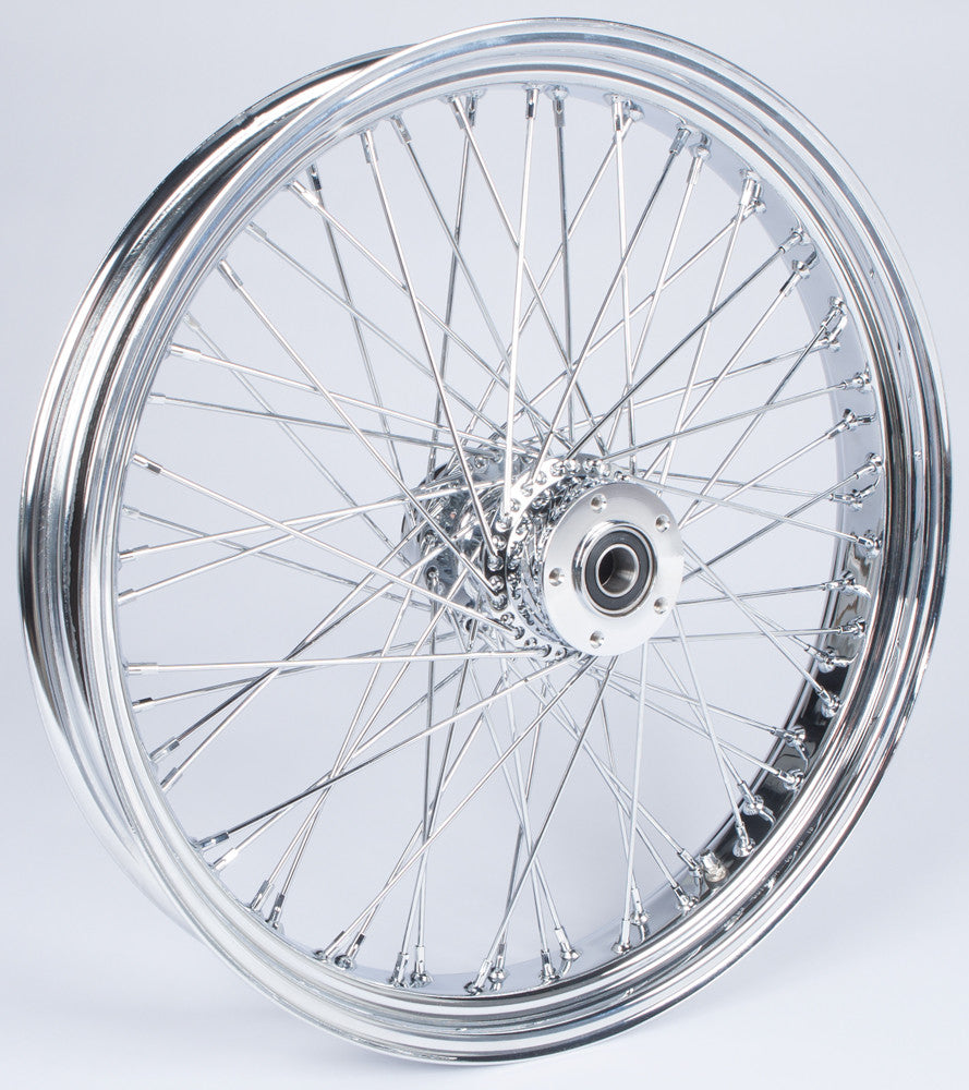 HARDDRIVE FR 60-SPK DD CHROME 23X3.5 FLT-HUB 1" AXL 00 LTR